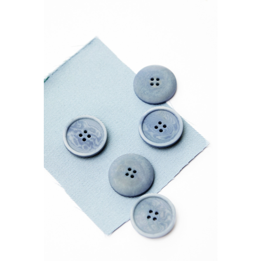 Blaze Corozo Button 28 mm - Faded Blue