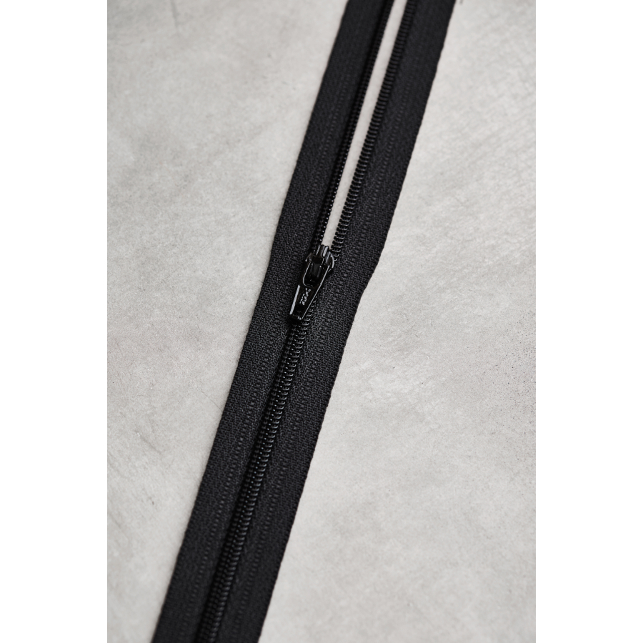 meetMILK coil zipper, 30 cm - Black
