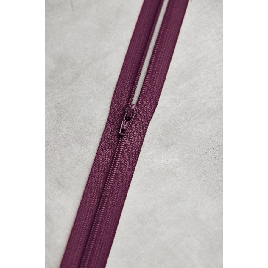 meetMILK coil zipper, 18 cm-Cherry