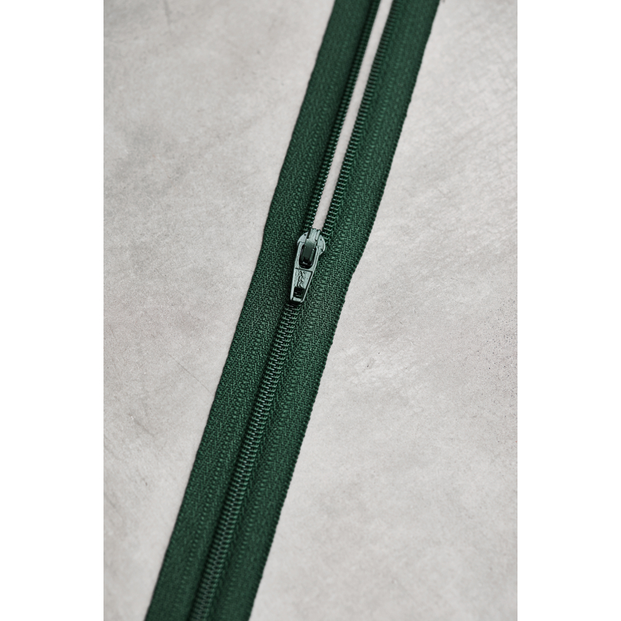 meetMILK coil zipper, 18 cm - Deep Green