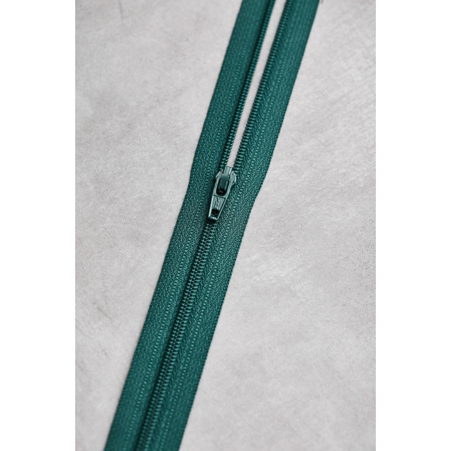 meetMILK coil zipper, 18 cm - Emerald