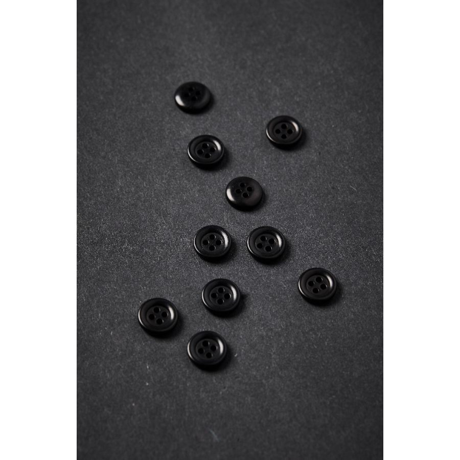 Frame Corozo Button 11 mm - Black