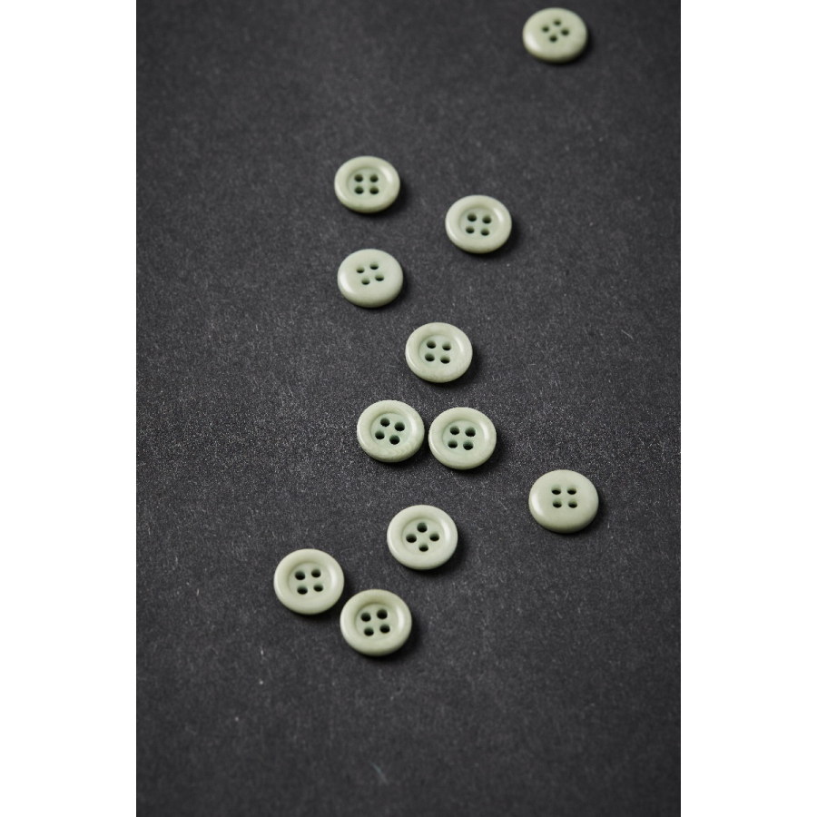 Frame Corozo Button 11 mm - Soft Mint