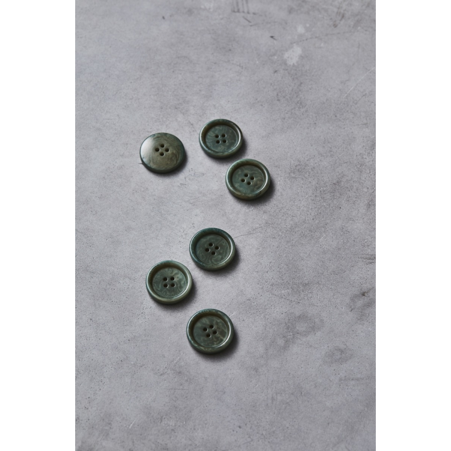 Dish Corozo Button 25 mm - Moss