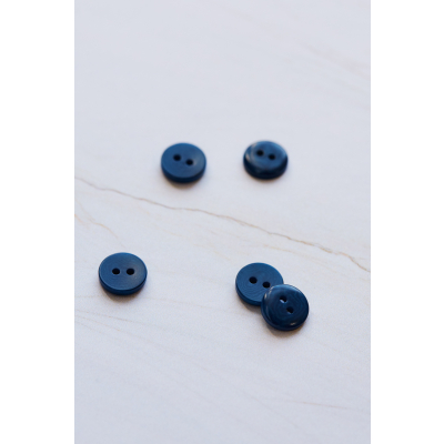 2-hole Corozo Button 11 mm - Ocean