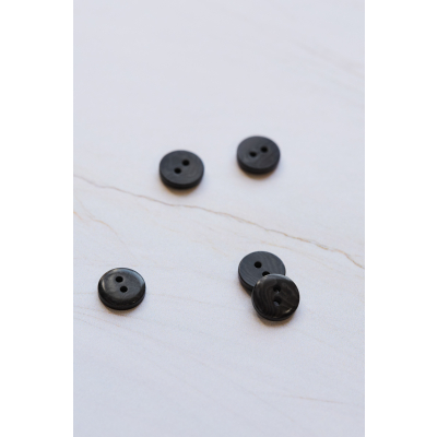 2-hole Corozo Button 11 mm - Calm Grey