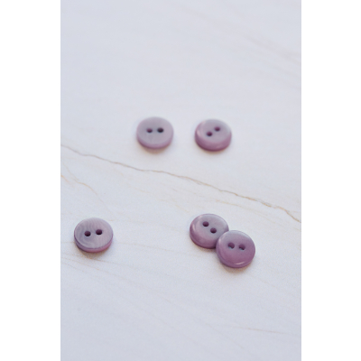 2-hole Corozo Button 11 mm - Lilac