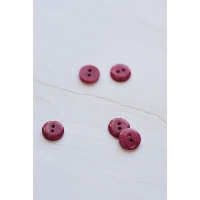 2-hole Corozo Button 11 mm - Rosewood