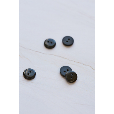 2-hole Corozo Button 11 mm - Caviar