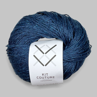 Silk Linen - Jeansblå (5850)