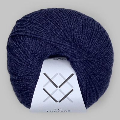 Wool Cotton - Marineblå (7839)