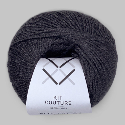 Wool Cotton - Antracitgrå (7843)