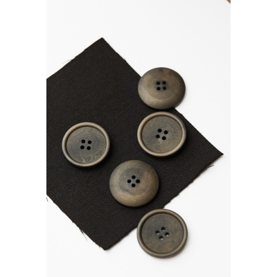 Blaze Corozo Button 28 mm - Black