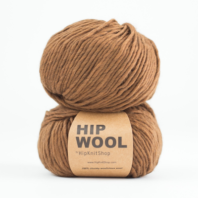 Hip Wool - Cinnamon Brown Blend