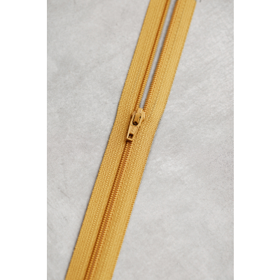 meetMILK coil zipper, 18 cm - Amber