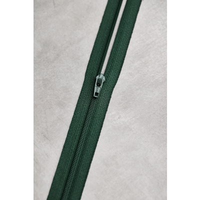 meetMILK coil zipper, 30 cm - Deep Green