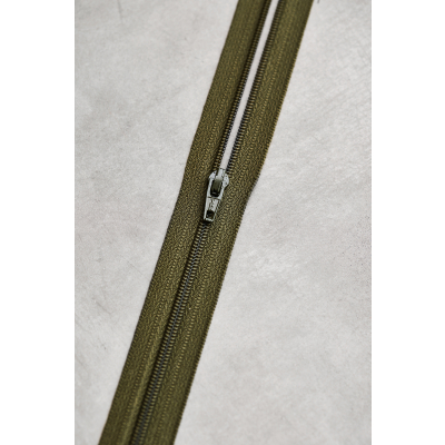 meetMILK coil zipper, 18 cm - Khaki