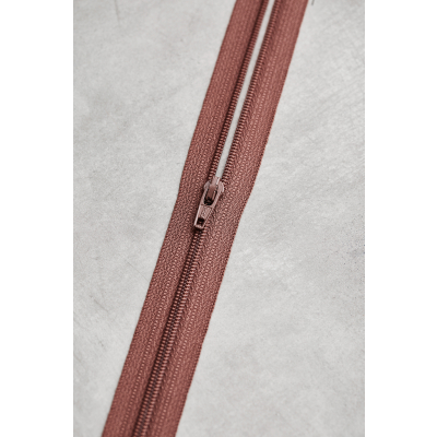 meetMILK coil zipper, 18 cm - Old Rose