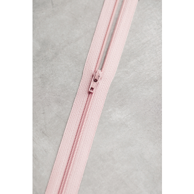 meetMILK coil zipper, 30 cm - Powder Pink