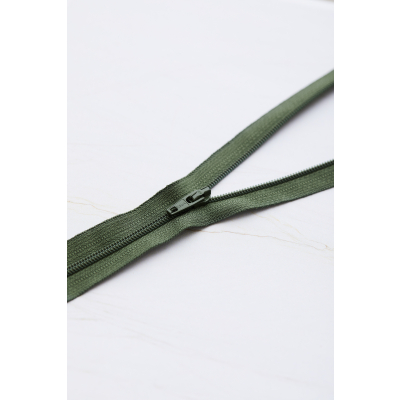 mind the MAKER Coil Zipper - 18 cm-Green Khaki