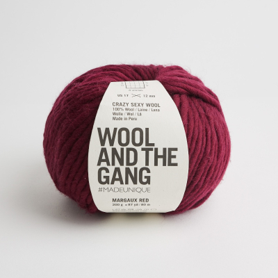 Crazy Sexy Wool - Margaux Red