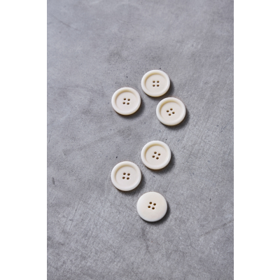 Dish Corozo Button 25 mm - Shell