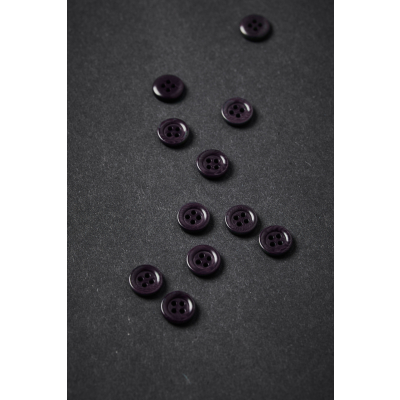 Frame Corozo Button 11 mm-Purple Night