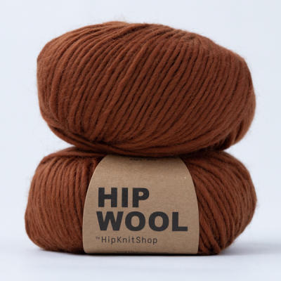 Hip Wool - Gingerbread Brown