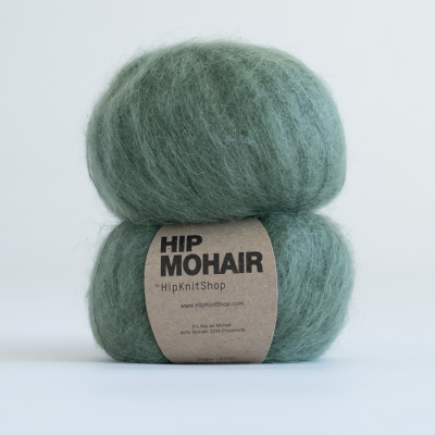 Hip Mohair - Dark Olive Green 
