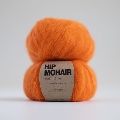 Hip Mohair - Oh la la Orange1