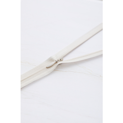 mind the MAKER Invisible Zipper - 30 cm-Creamy White