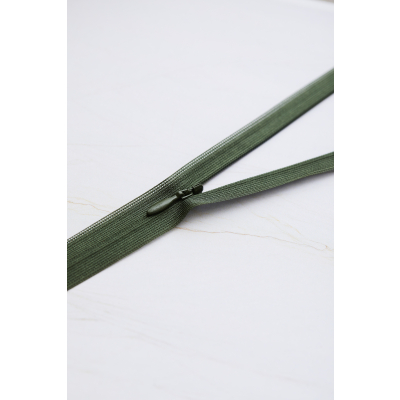 mind the MAKER Invisible Zipper - 30 cm-Green Khaki