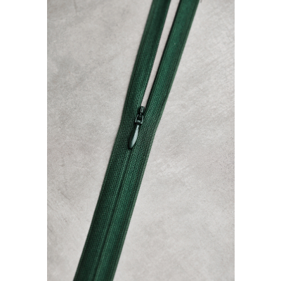 Invisible Zipper, 30 cm - Deep Green