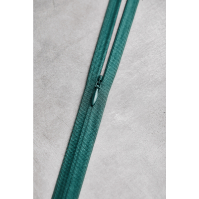 Invisible Zipper, 30 cm - Emerald
