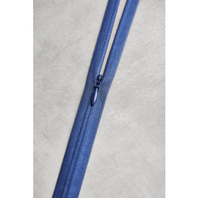 meetMILK invisible zipper, 60 cm - Lapis