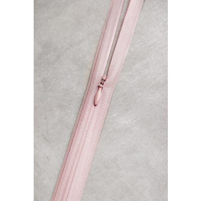 meetMILK invisible zipper, 60 cm - Powder Pink