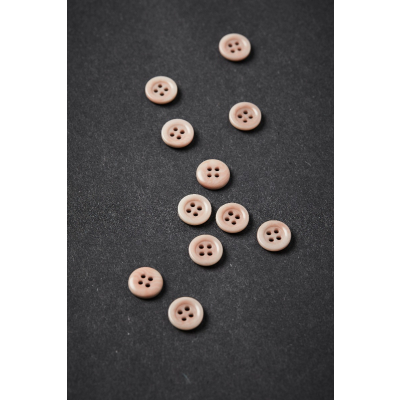 Frame Corozo Button 11 mm - Powder Pink