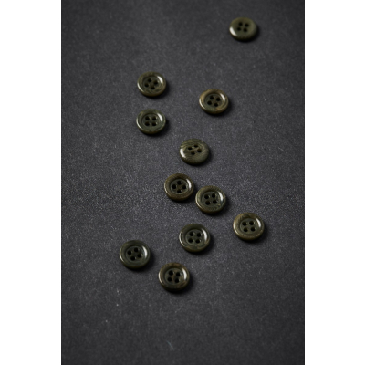 Frame Corozo Button 11 mm - Khaki