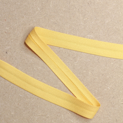 Leia Crepe Bias Tape 18 mm - Blonde Yellow