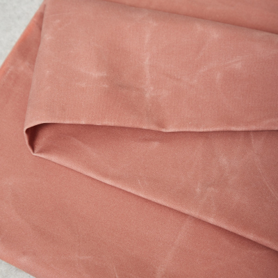 Light Waxed Cotton - Rose