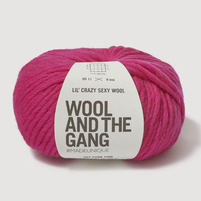 Lil Crazy Sexy Wool - Hot Punk Pink 