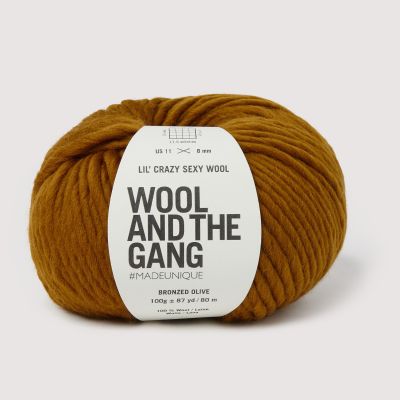 Lil Crazy Sexy Wool - Bronzed Olive 