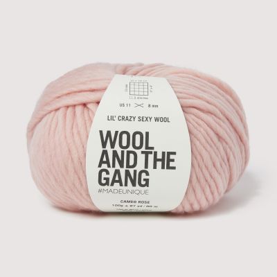 Lil Crazy Sexy Wool - Cameo Rose 
