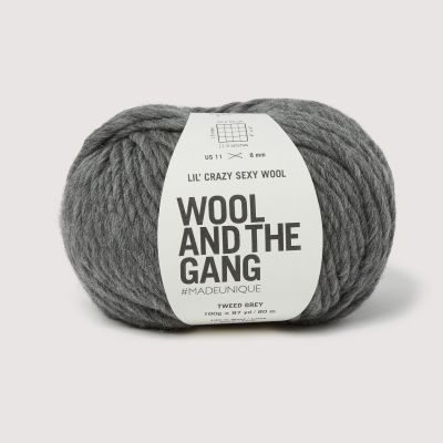 Lil Crazy Sexy Wool - Tweed Grey 