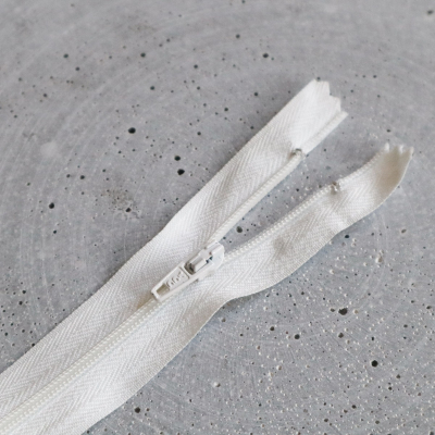 Zipper, spiral 4mm - Off white
