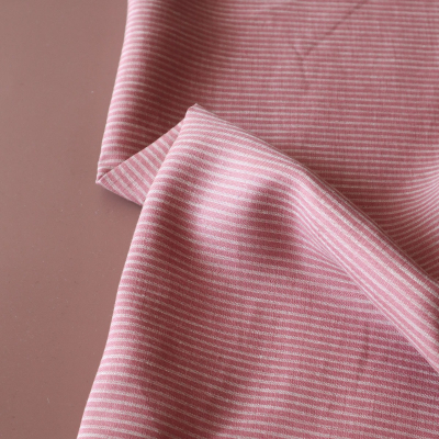 Marla Stripe Linen - Rose