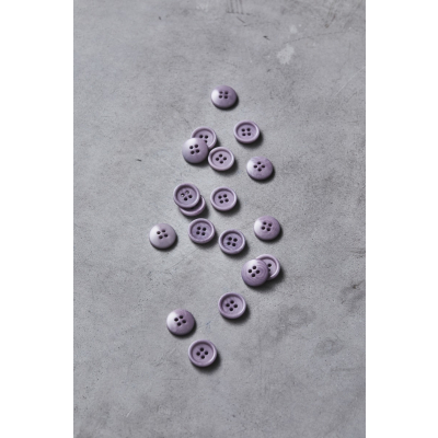 Dish Corozo Button 15 mm - Purple Haze