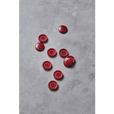 Dish Corozo Button 20 mm - Berry
