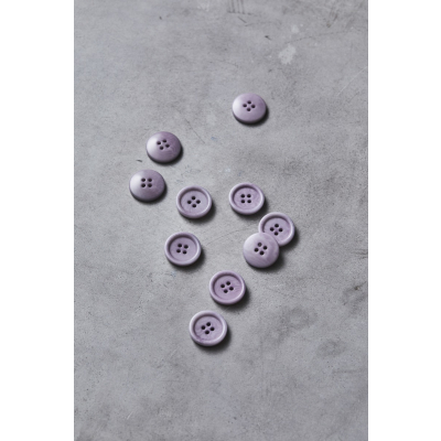 Dish Corozo Button 20 mm - Purple Haze
