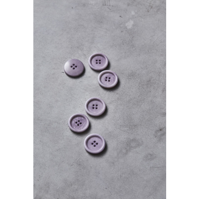 Dish Corozo Button 25 mm - Purple Haze